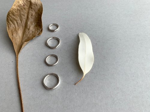 SV925】kikkake / #1 or #2 : Ring(Medium 2.4mm) - 設計館atmosphere