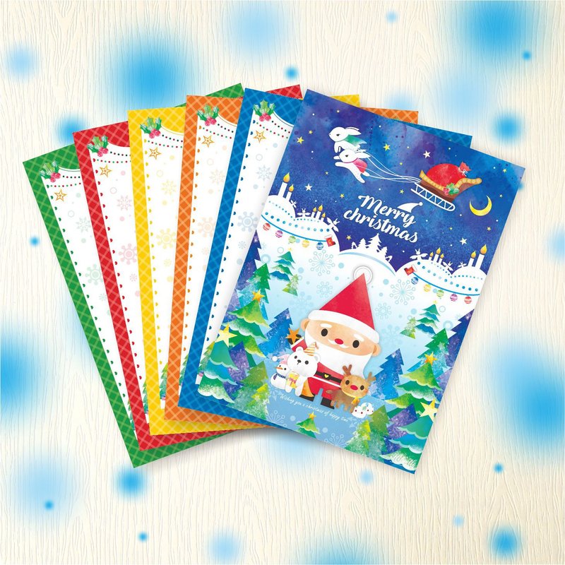 [Taiwan Original] Christmas Limited Set A Postcards - 1 each of 6 types - การ์ด/โปสการ์ด - กระดาษ 