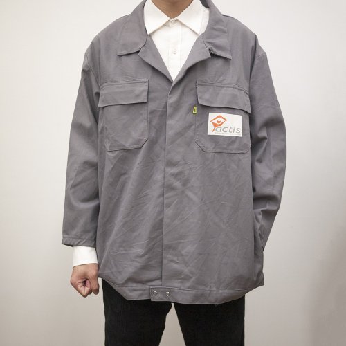 afterwork 企業工作外套 工作服 作業服 鐵灰 古著 二手 工裝 多口袋