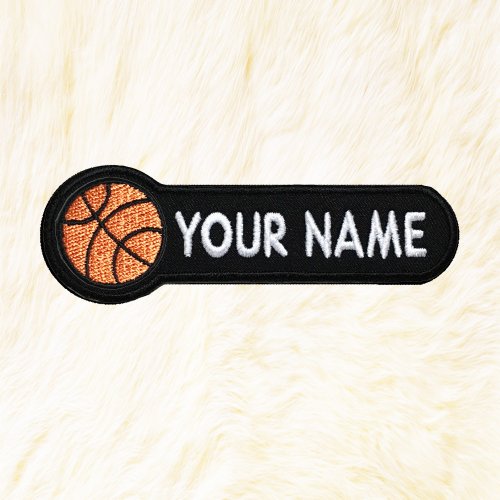 24PlanetsStudio Basketball Personalized Iron on Patch Your Name Your Text Buy 3 Get 1 Free