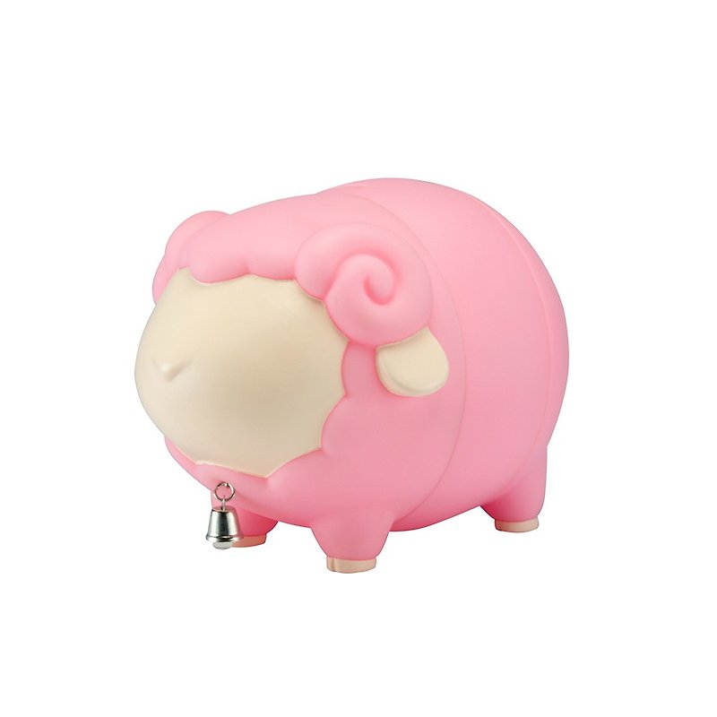 Orange Wo creative salary lamb (pink) deposit box - Coin Banks - Plastic Pink