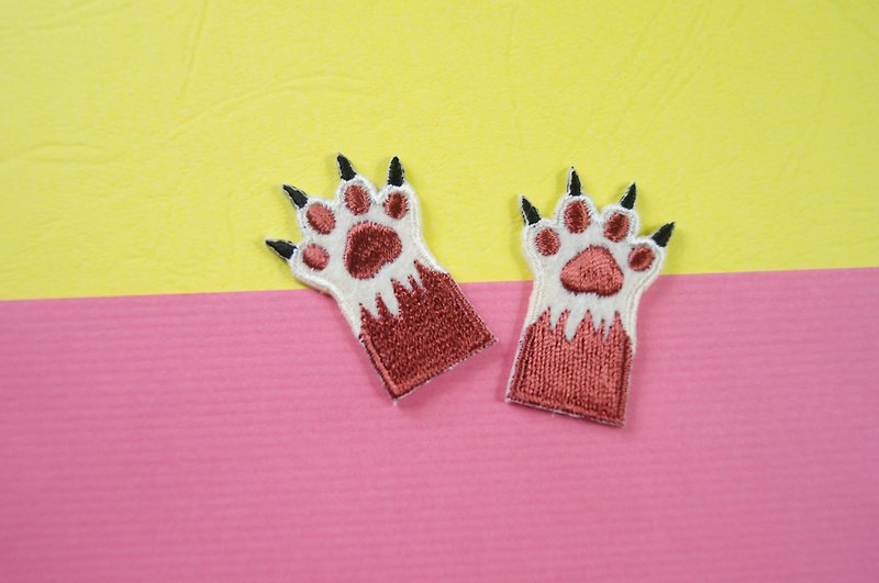 埃及貓爪 - 貓爪自黏繡布貼系列(一個) - 其他 - 繡線 