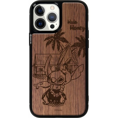 Disney Stitch Wooden Case iPhone 15 Pro Case wood magsafe 5621