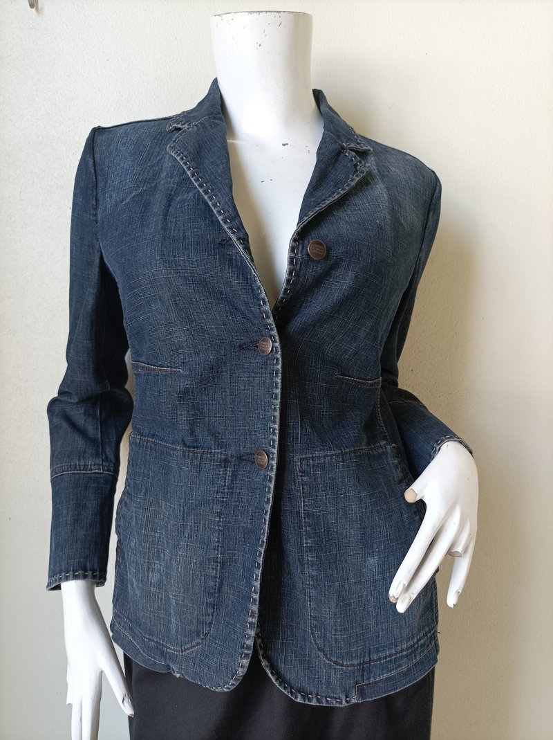 Marithe + Francois Girbaud Denim Jacket Size S - 女大衣/外套 - 棉．麻 