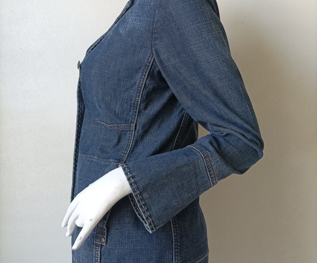 【希少】MARITHÉ + FRANÇOIS GIRBAUDジャケット　Mサイズ Marithe + Francois Girbaud デニムジャケット サイズ S