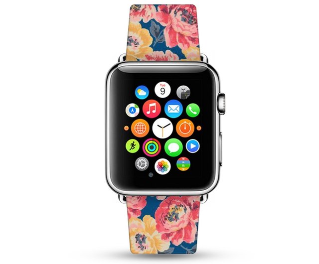 gucci floral apple watch band