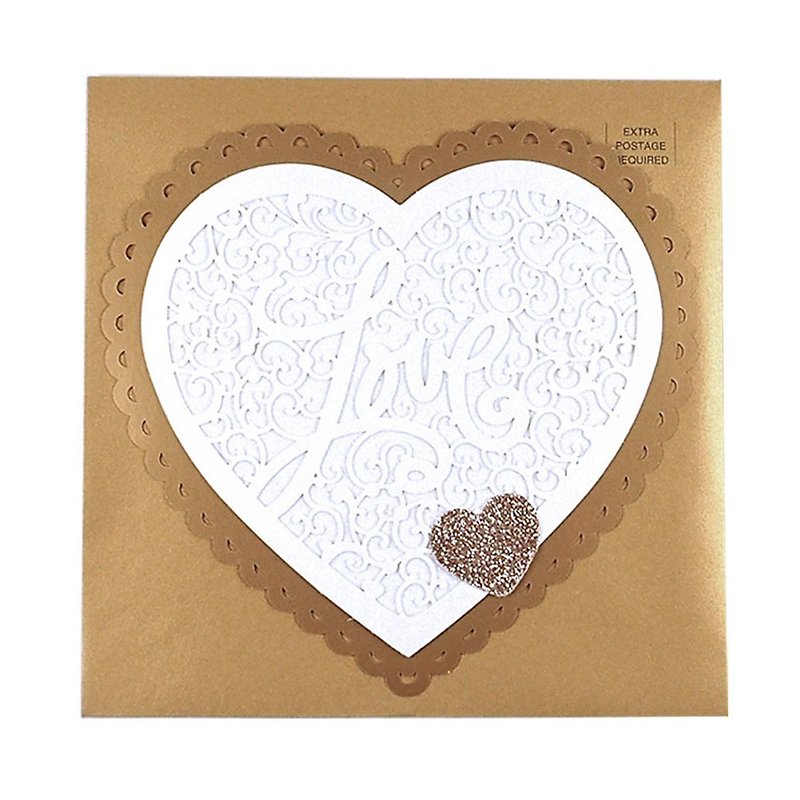 Love to Happiness Yo [Hallmark-Signature Classic Handmade Card Series Wedding Congratulations] - การ์ด/โปสการ์ด - กระดาษ หลากหลายสี