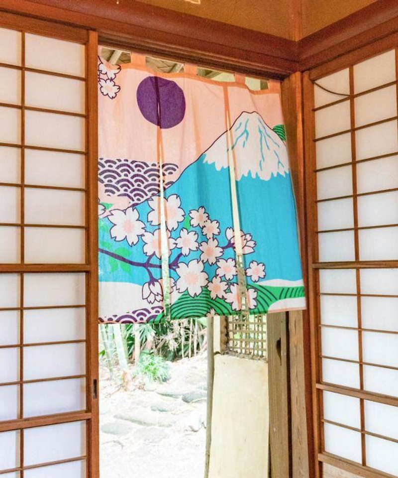 Symbolic Mid NOREN Door Curtain - ม่านและป้ายประตู - วัสดุอื่นๆ 