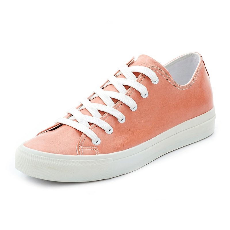 【PATINAS】NAPPA Sneakers – MTO(Red) - Women's Casual Shoes - Genuine Leather Pink