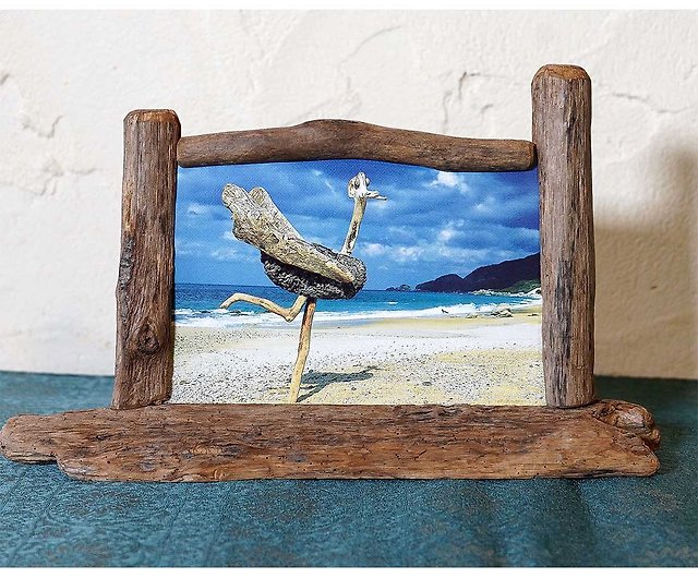 Wooden Frame 6x10 Photo Frame, Rustic Wood Picture Frame, Hanging Photo  Display, Driftwood Wall Art, Rustic Wood Frame 