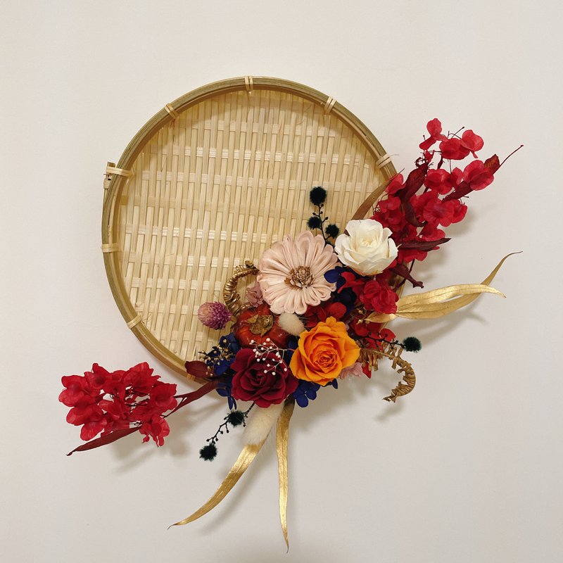 New Year's Flower Gift_Screen out New Year's good luck - Dried Flowers & Bouquets - Plants & Flowers Red