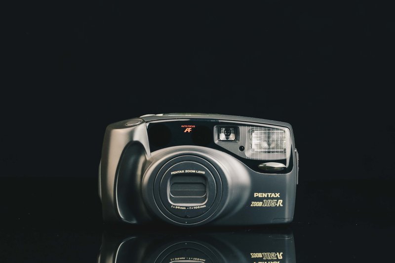 PENTAX ZOOM 105-R #7127 #135底片相機 - 相機/拍立得/底片相機 - 其他金屬 黑色