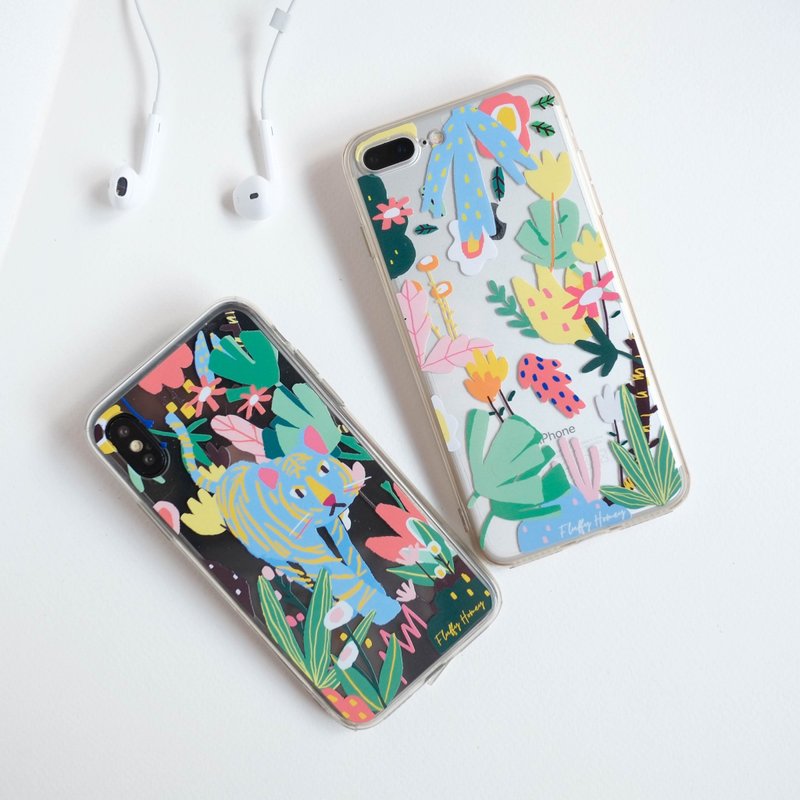 Mobile Case: Enchanted Forest - 手機殼/手機套 - 矽膠 多色