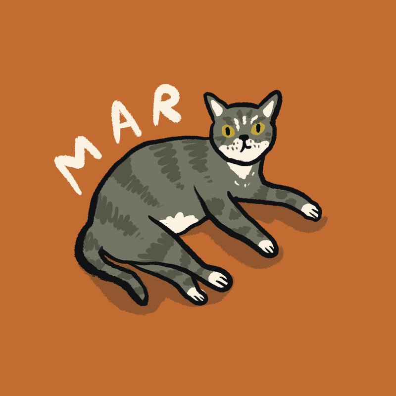Customized Pet illustration, Pet portrait (DIGITAL FILE), Phone wallpaper - 電子似顏繪/繪畫/插畫 - 其他材質 