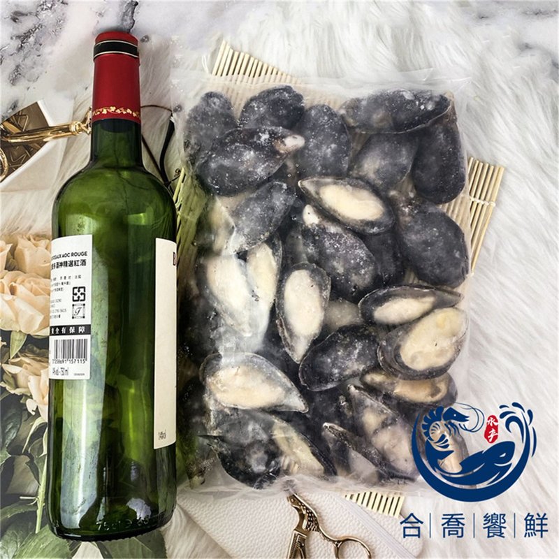 [He Qiao Xian Xian] - Mussels 500g Specifications 26/30/Full 999 Free Cold Bag - Other - Other Materials 