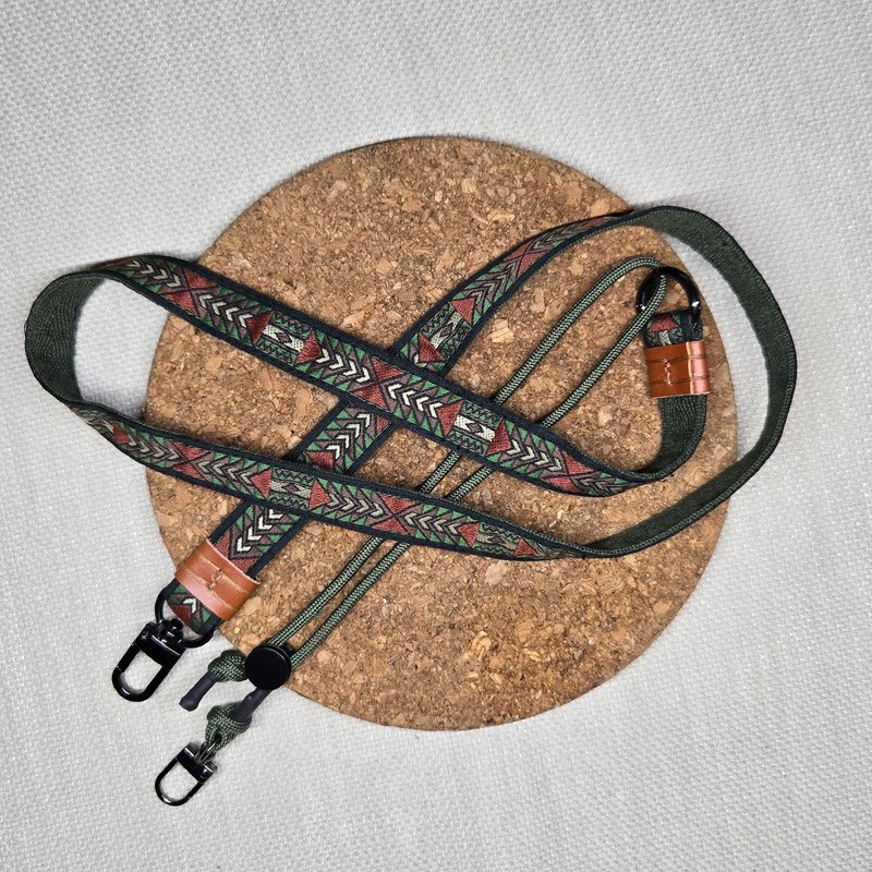 Phone Strap/Universal Strap/Detachable Strap - Lanyards & Straps - Other Man-Made Fibers Green