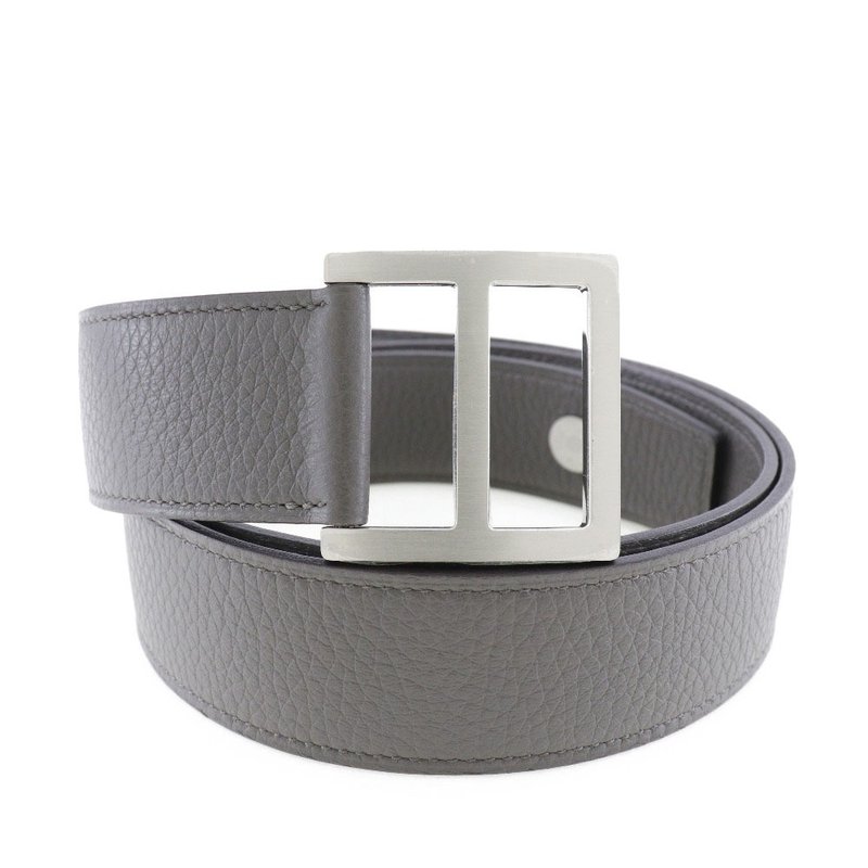 【日本直送】エルメス HERMES セリエ ベルト トリヨンクレマンス エタン グレー A メンズ【未使用】 - 皮帶/腰帶 - 真皮 灰色