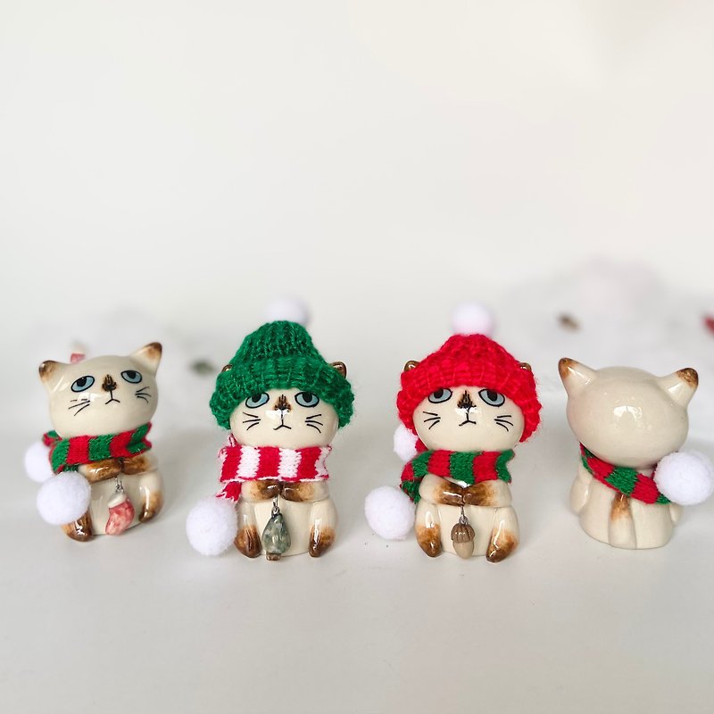 Christmas Santa Kathi - Stuffed Dolls & Figurines - Pottery Multicolor
