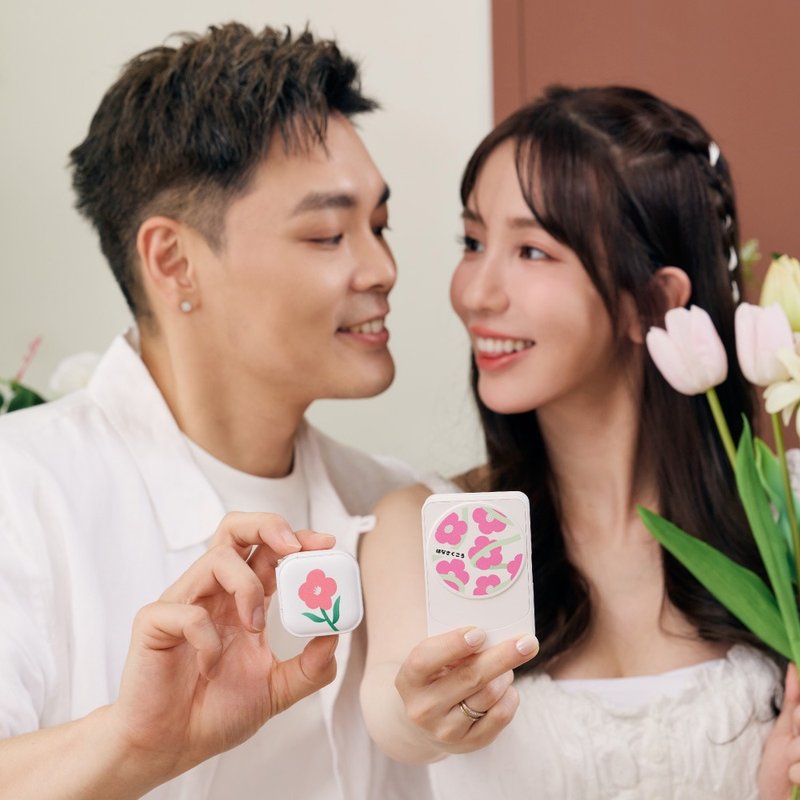 霞海城隍廟緣起桃花GaN 45W Type-C雙孔充電頭 - 科技小物 - 塑膠 多色