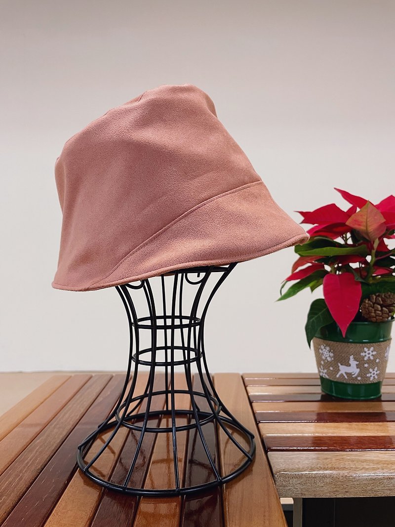 [In Stock] Suede Cap/ Bell Hat - Hats & Caps - Other Man-Made Fibers 