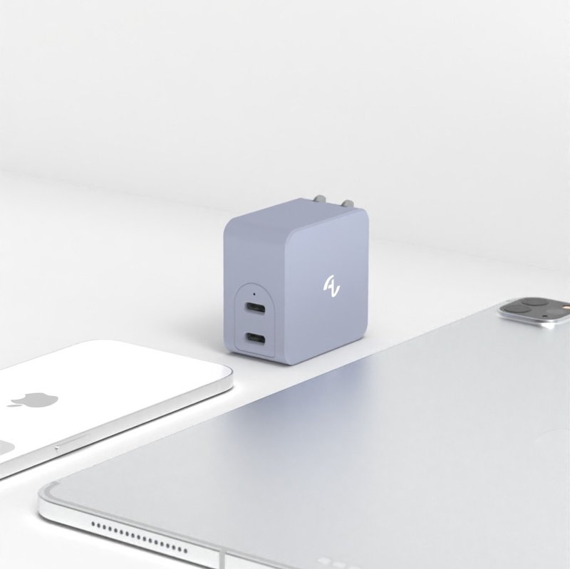 地表最強快充 Allite 氮化鎵充 | 紫薯芋泥限定色 - 行動電源/充電線 - 其他材質 紫色