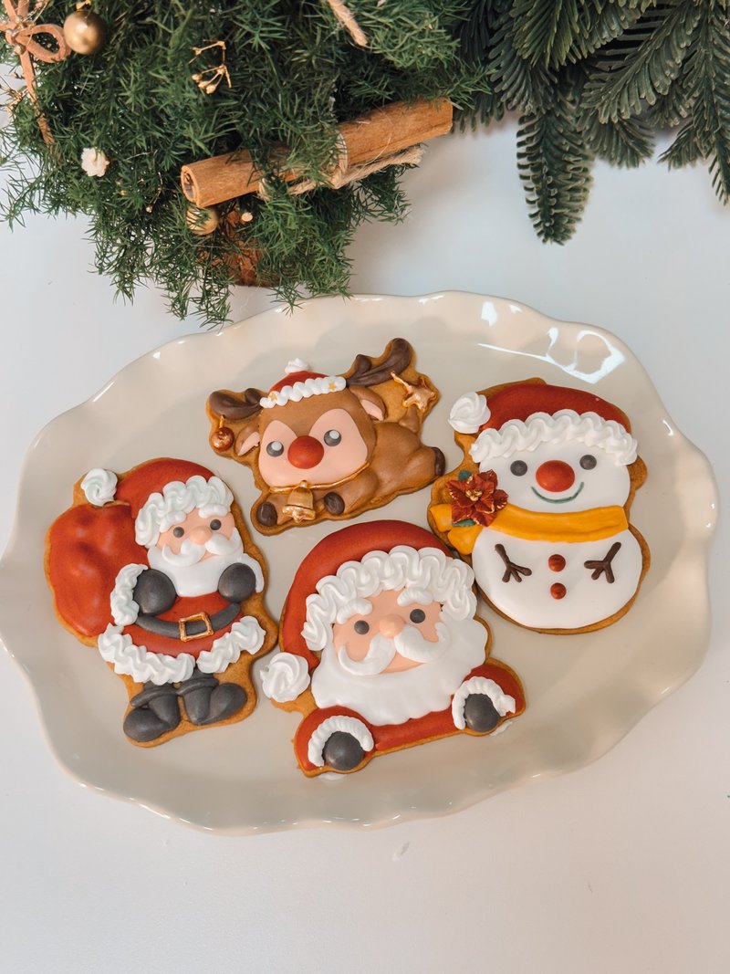 【聖誕禮盒】聖誕糖霜餅乾 - 手工餅乾 - 新鮮食材 