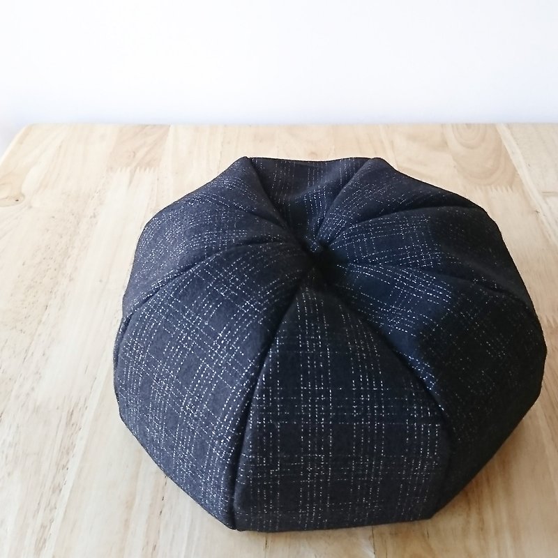 【Autumn/Winter 2020*French Classical】wool beret-Snow Country - หมวก - ไฟเบอร์อื่นๆ สีดำ
