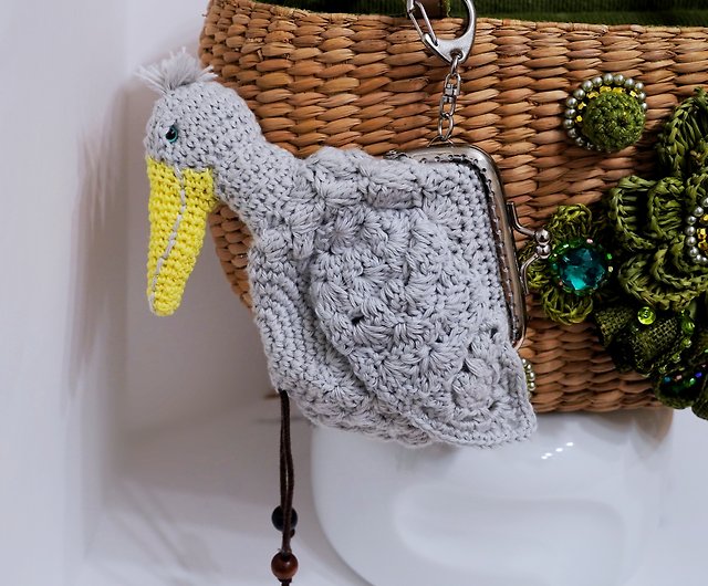 Made to order] Cold duck purse coin purse IC card case duck - Shop  heartkujira Coin Purses - Pinkoi