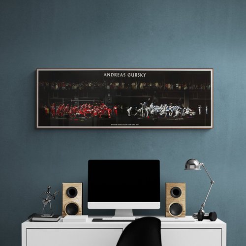 【残1枚】アンドレアス・グルスキー　エキシビジョンポスター① GURSKY 日本未入荷】アンドレアス・グルスキー エキシビジョンポスター