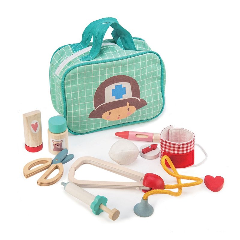 醫者仁心診療包 - 寶寶/兒童玩具/玩偶 - 木頭 