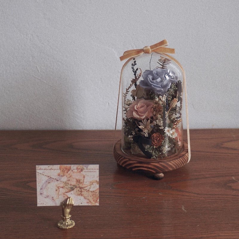 Glassdom #1 Constellation Myth Eternal Flower Cup_Aquarius Ganemea's Tears - Dried Flowers & Bouquets - Plants & Flowers 
