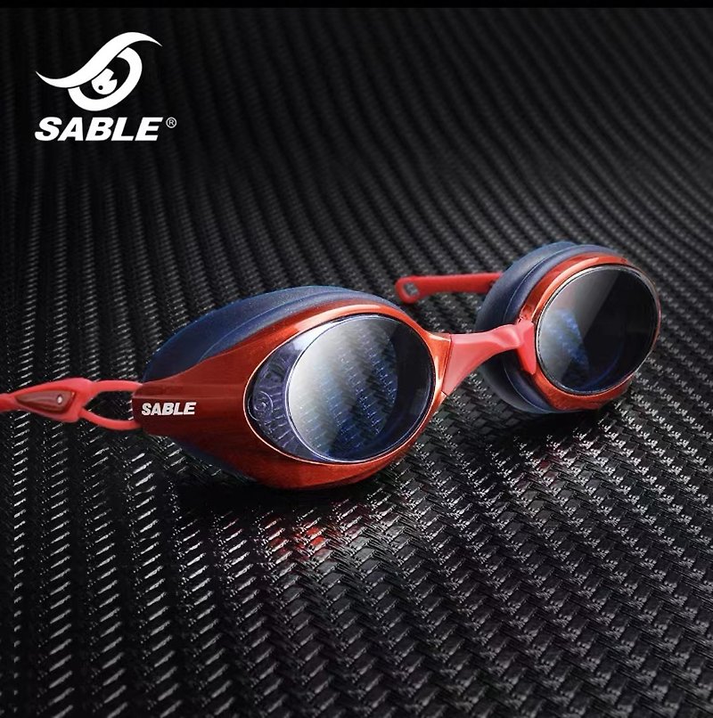 Sable極限運動偏光平光泳鏡/偏光水精藍膜鏡片 - 運動/健身器材 - 塑膠 