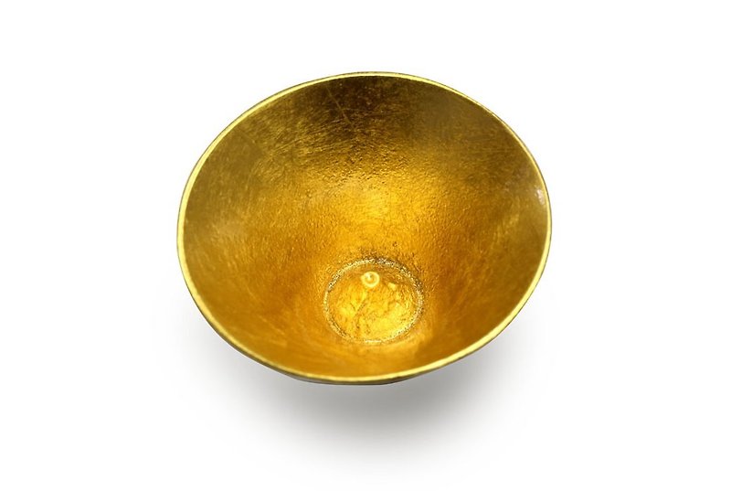 Sake Cup - FUJIYAMA  - Gold - Bar Glasses & Drinkware - Other Metals Gold