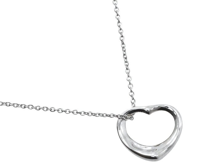 Tiffany＆Co. オープンハートラリアット ネックレス シルバー 925 TIFFANY&Co.】ティファニー オープンハート ラリアット