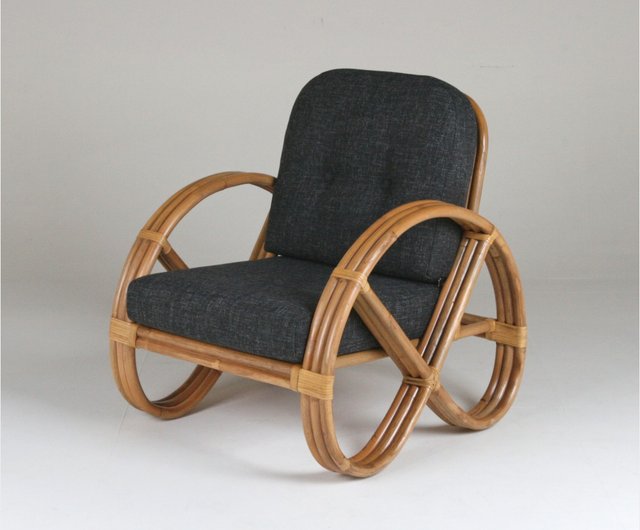 冬も夏も使えるラタンチェアソファ - ラフラタンのインドアチェア