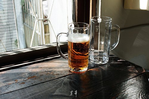 芳華選物 法國製直筒啤酒杯