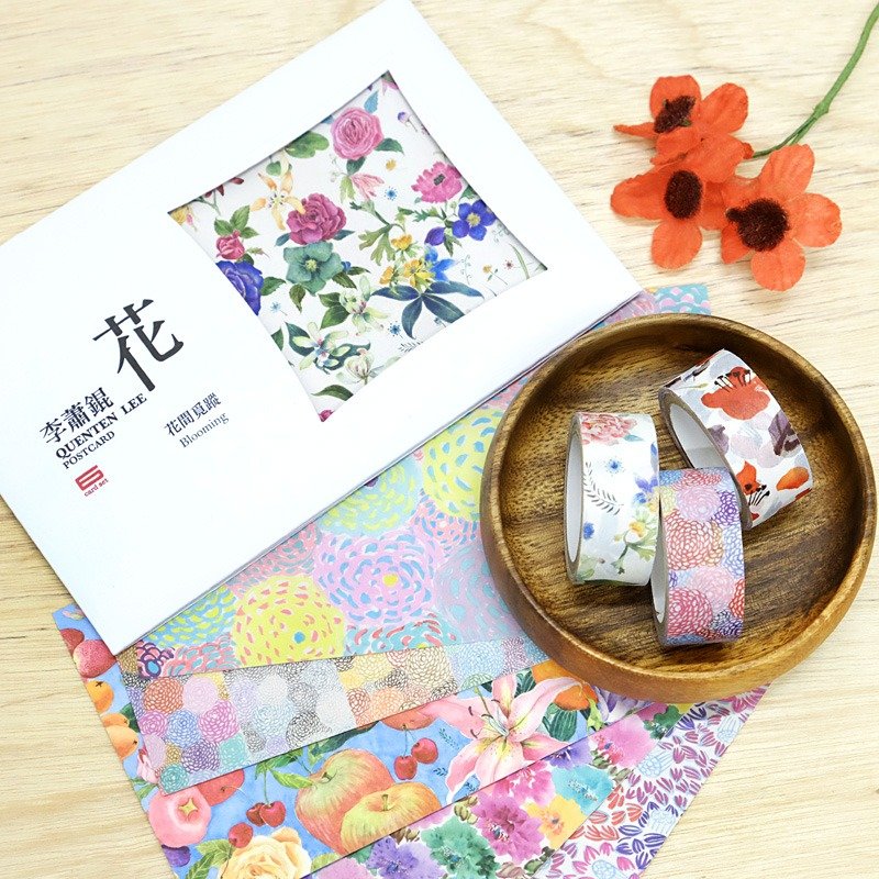 TAISO - Kasuga Flower Tour Stationery Group - มาสกิ้งเทป - กระดาษ 