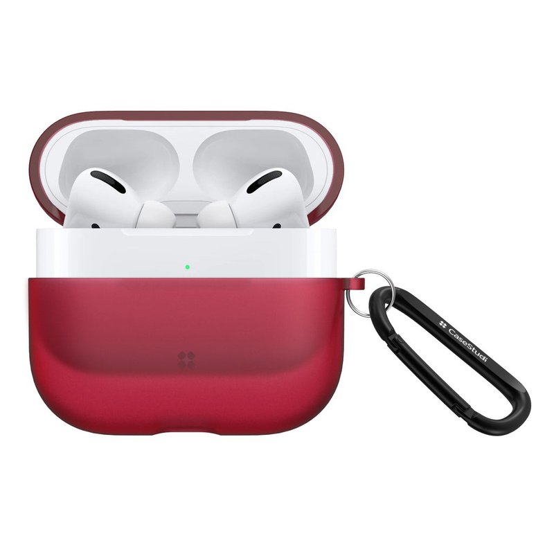 AIRPODS PRO EXPLORER CASE: RED - AirPods/耳機保護套 - 聚酯纖維 紅色