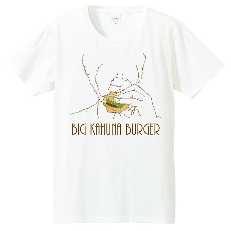 Tシャツ /  Big Kahuna Burger - 女 T 恤 - 棉．麻 白色