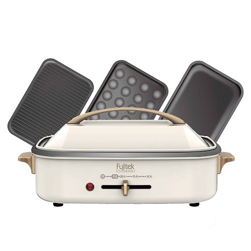 Fujitek 富士電通 (經銷 獅子心) 富士電通 多功能燒烤盤
