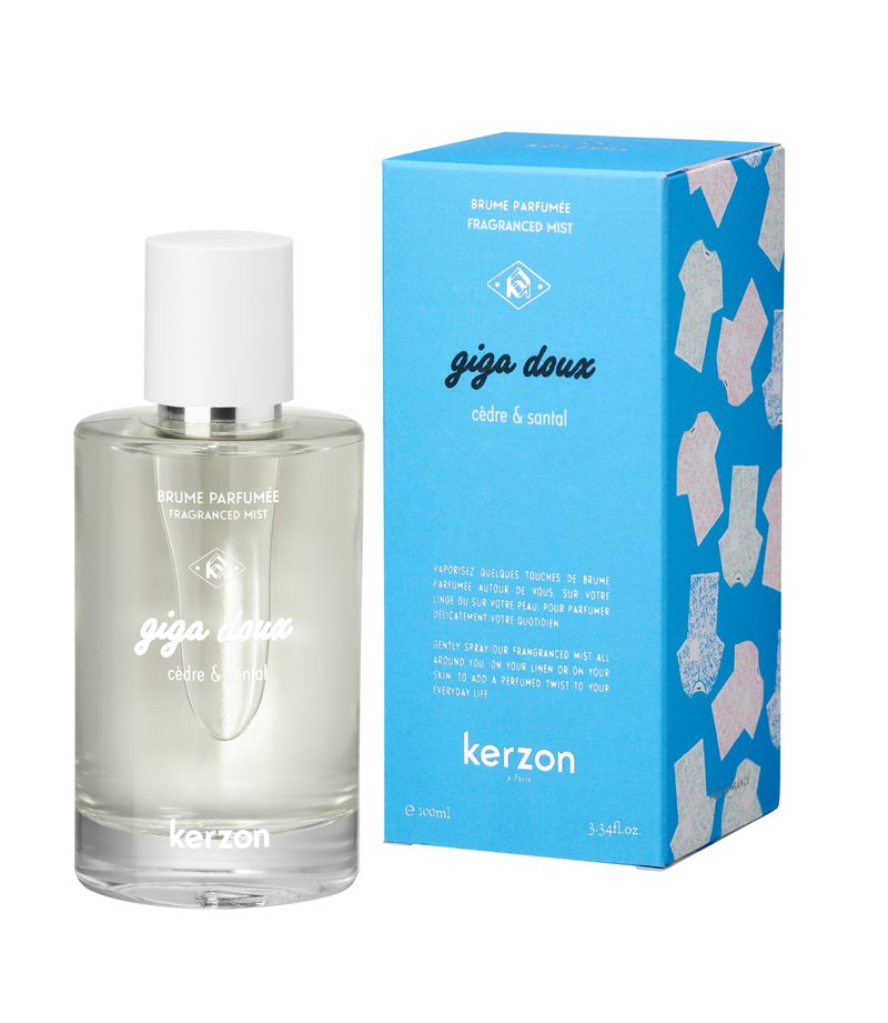 [Clothing Fragrance] KERZON Extremely Soft Fabric Protection Fragrance Spray_Sandalwood 100ml - น้ำหอม - น้ำมันหอม 