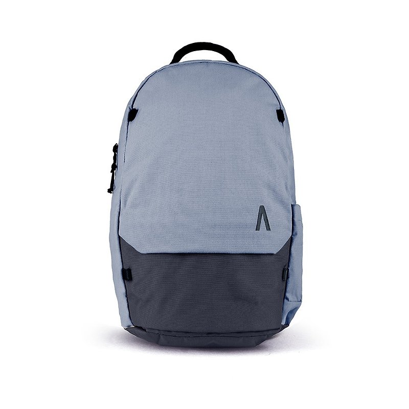 BOUNDARY | Rennen Regeneration Series Day Backpack 22L Gray Blue - กระเป๋าเป้สะพายหลัง - วัสดุอีโค สีน้ำเงิน