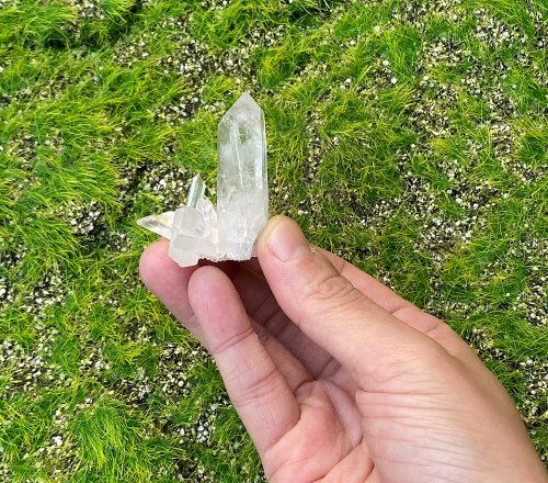 fitter 天然原礦小白水晶簇 小白水晶柱 消磁淨化 療癒 辦公室 風水 擺件
