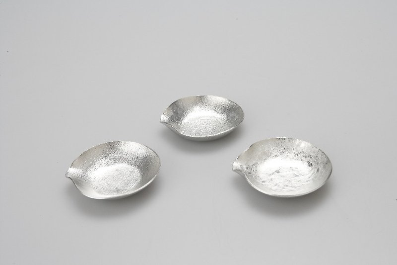 Pure tin sauce dish - Small Plates & Saucers - Other Metals Silver