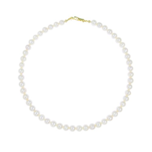 Cheng Jewelry 才德的女子 - 珍珠項鍊 18K鍍金配件