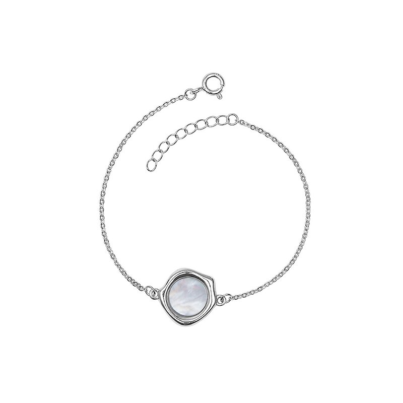 Lake Mirror series bracelet - Bracelets - Sterling Silver Silver