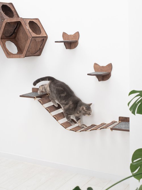 猫の木製柵壁掛け　78cm 500x0.jpg