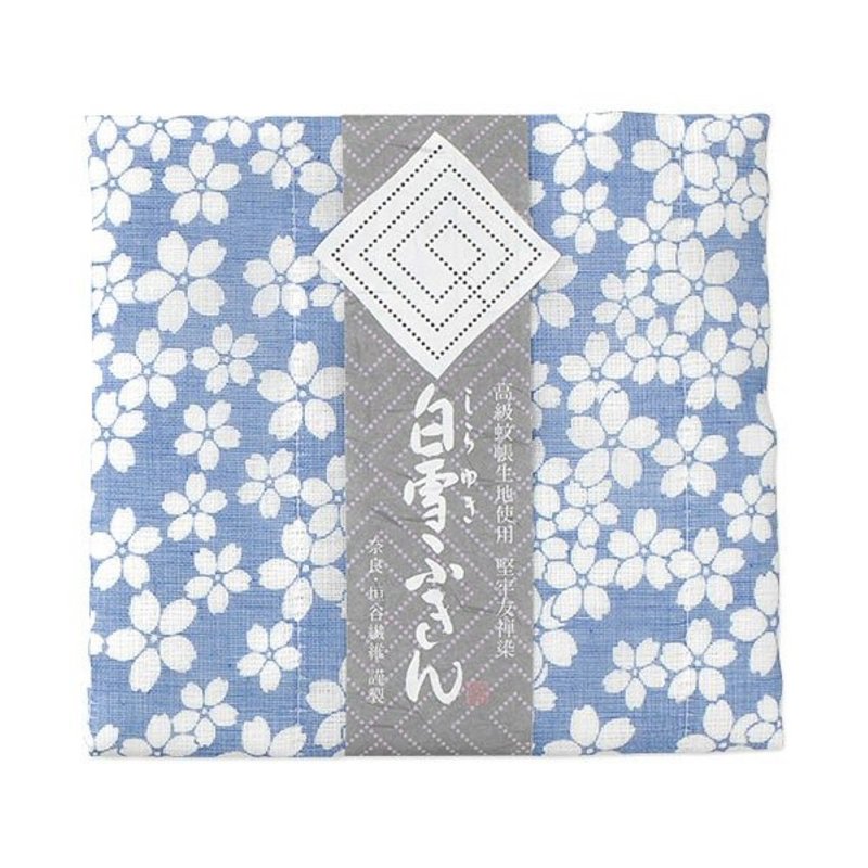 京友禪染萬用巾 / 櫻 藍色 - 餐桌布/桌巾/餐墊 - 棉．麻 藍色