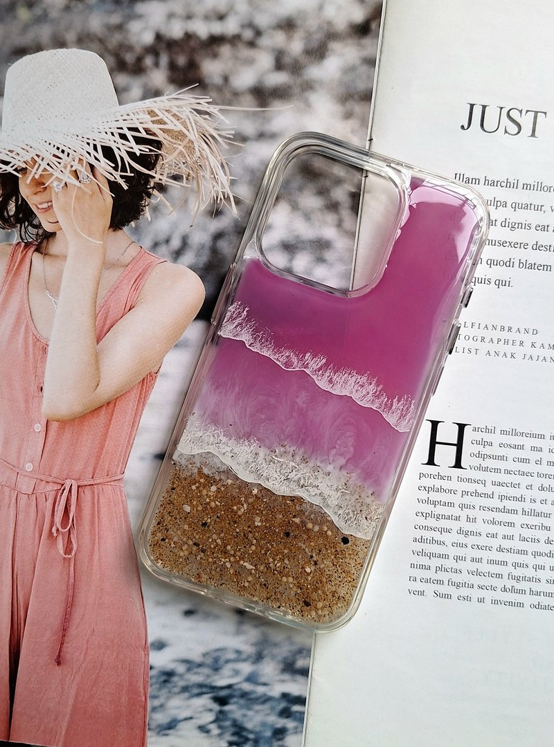 Handmade phone case, Apple iPhone 15 Products - Phone Cases - Plastic Pink