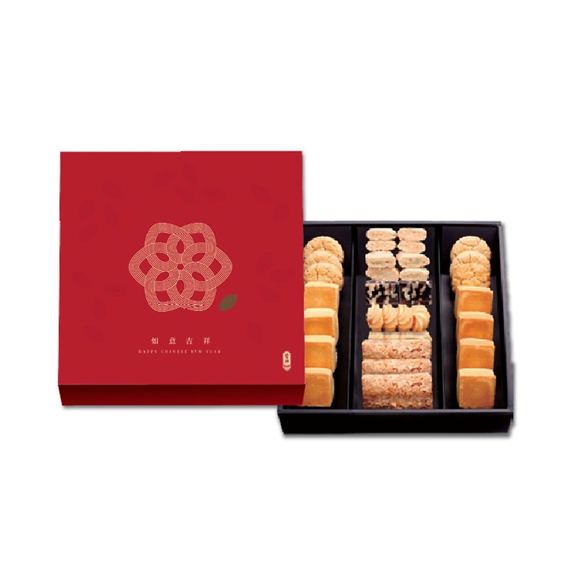 Kee Wah Bakery-Welcome Spring Gift Box - คุกกี้ - วัสดุอื่นๆ สีแดง